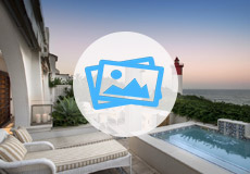 The plunge pool in the Sea Facing Deluxe Suite