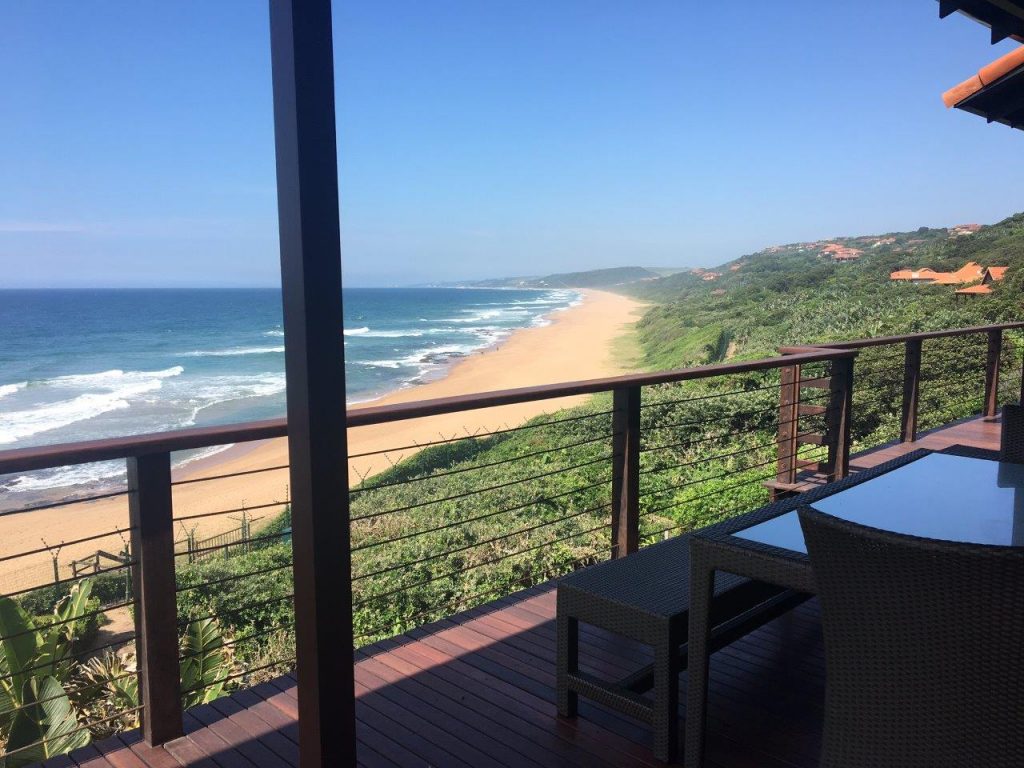 8 Quarme Lodge veiw of the beach from the balcony