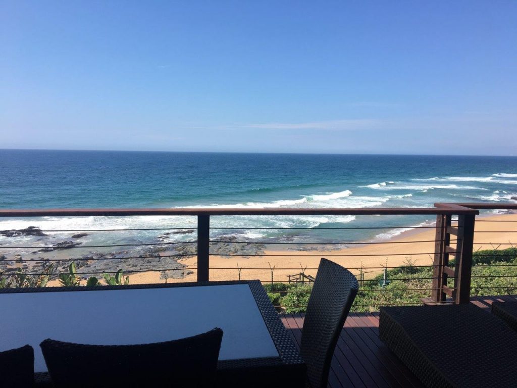 8 Quarme Lodge veiw of the beach from the balcony